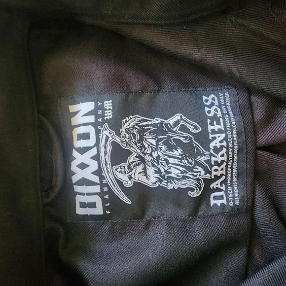 Dixon Flannel Company Darkness Button Up Shirt Menswear Workwear - Picture 4 of 4